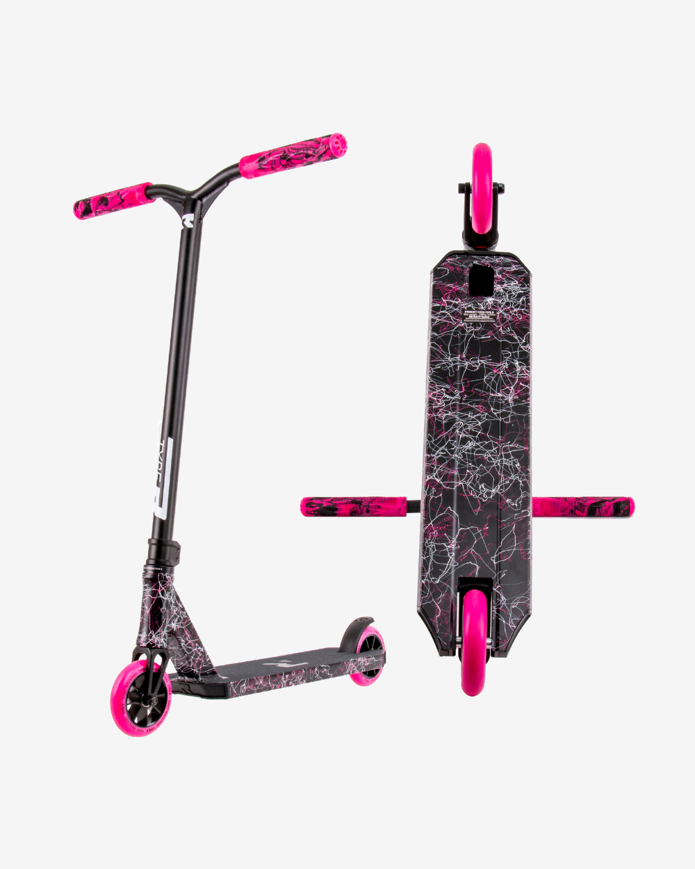 Type R Ranbow Scooter Root Industries Type R Pro Model Scooter | Pink Splatter – Scooter Barn