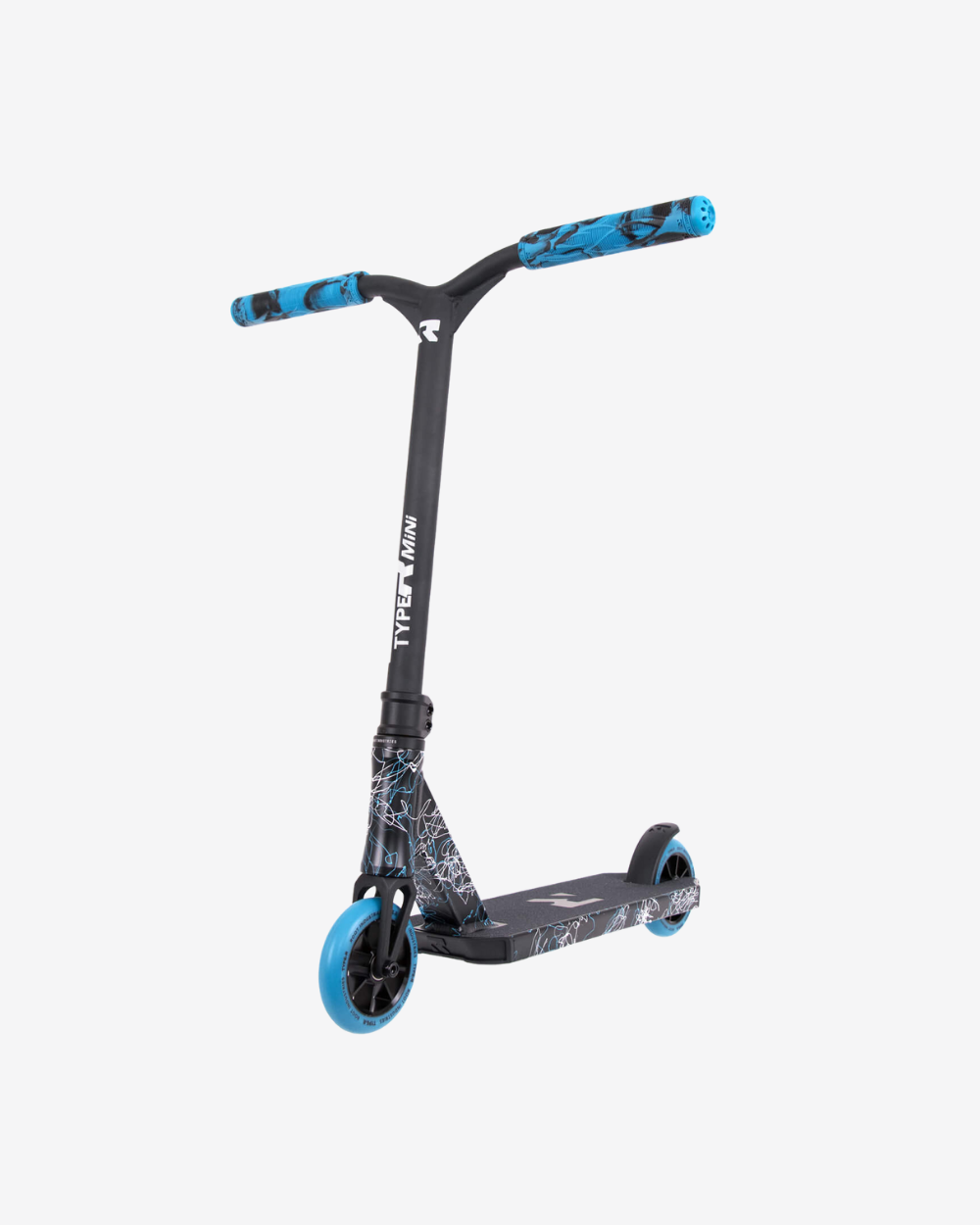 Root Industries Type R Mini Pro Model Scooter | Blue Splatter