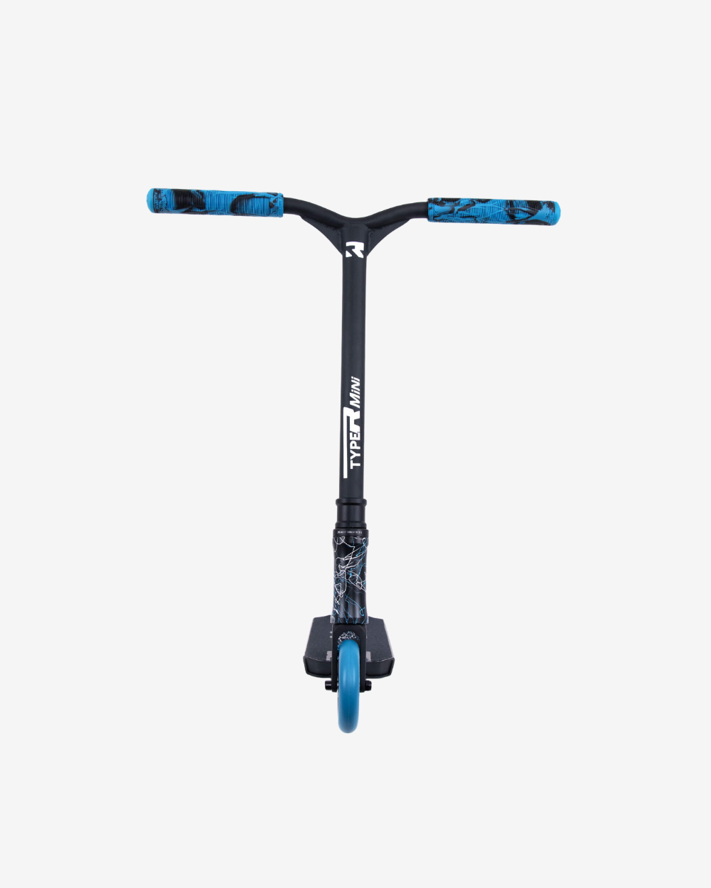 Root Industries Type R Mini Pro Model Scooter | Blue Splatter