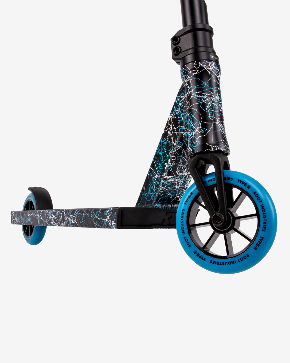 Root Industries Type R Pro Model Scooter | Blue Splatter