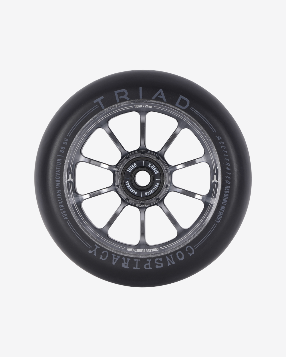 Triad Conspiracy Wheels 110mm x 24mm | Ano Ti