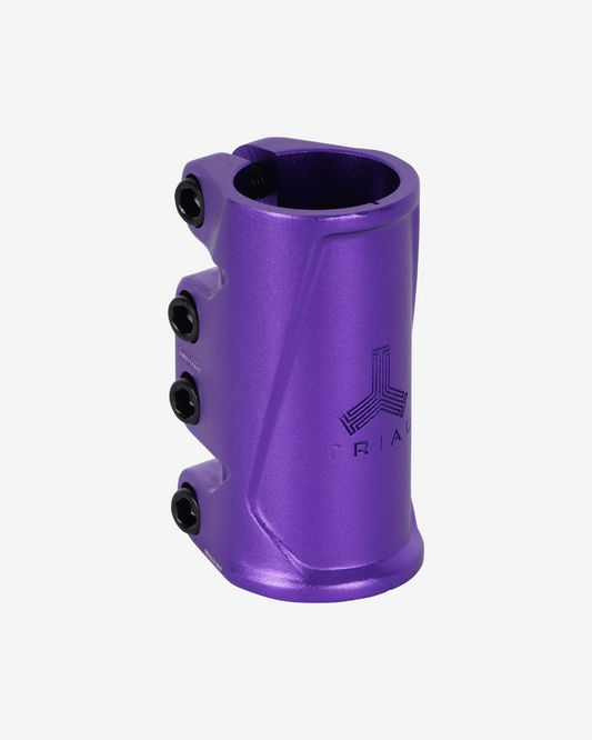 Triad Conspiracy SCS 4 Bolt Clamp | Ano Purple