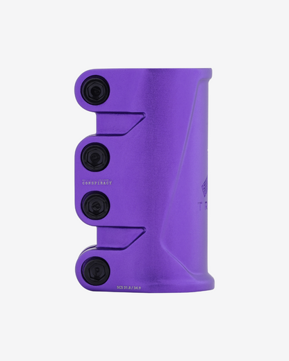Triad Conspiracy SCS 4 Bolt Clamp | Ano Purple
