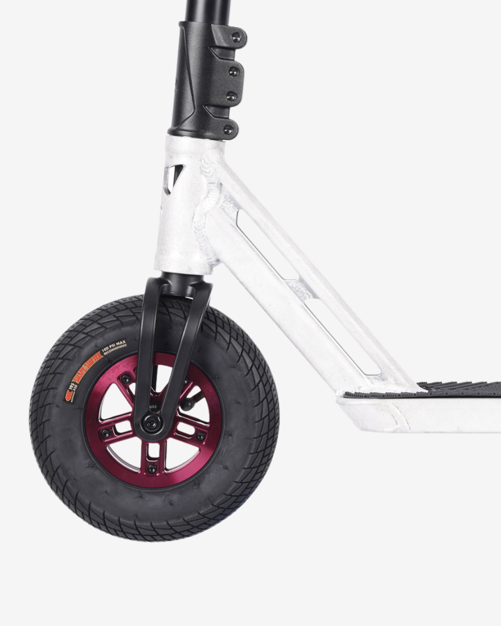 Triad Shape Shifter Dirt Scooter | Stone/Black/Red