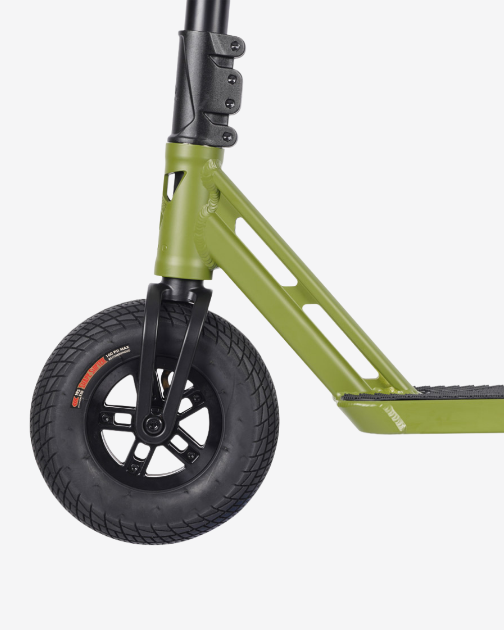 Triad Shape Shifter Dirt Scooter | Matte Green/Black