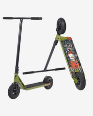 Triad Shape Shifter Dirt Scooter | Matte Green/Black