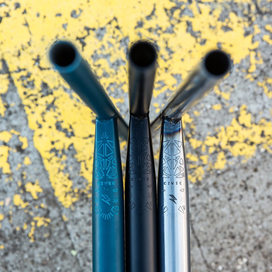 urbanArtt | Civic | Double-Butted Cro-mo T Bars | Black