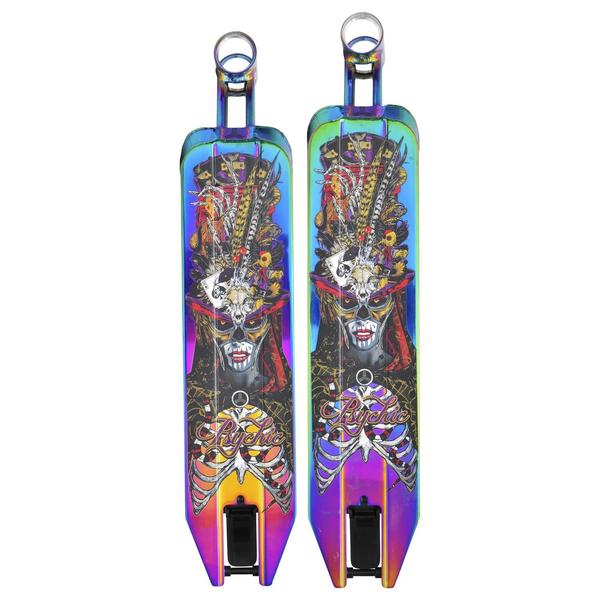 Triad | Psychic Voodoo Deck | Neo Chrome/Black/Psychic | 4.7" x 19.5"