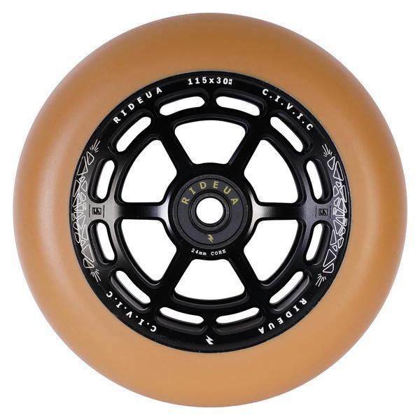 urbanArtt | Civic | 115 x 30mm Wheels | Black/Gum