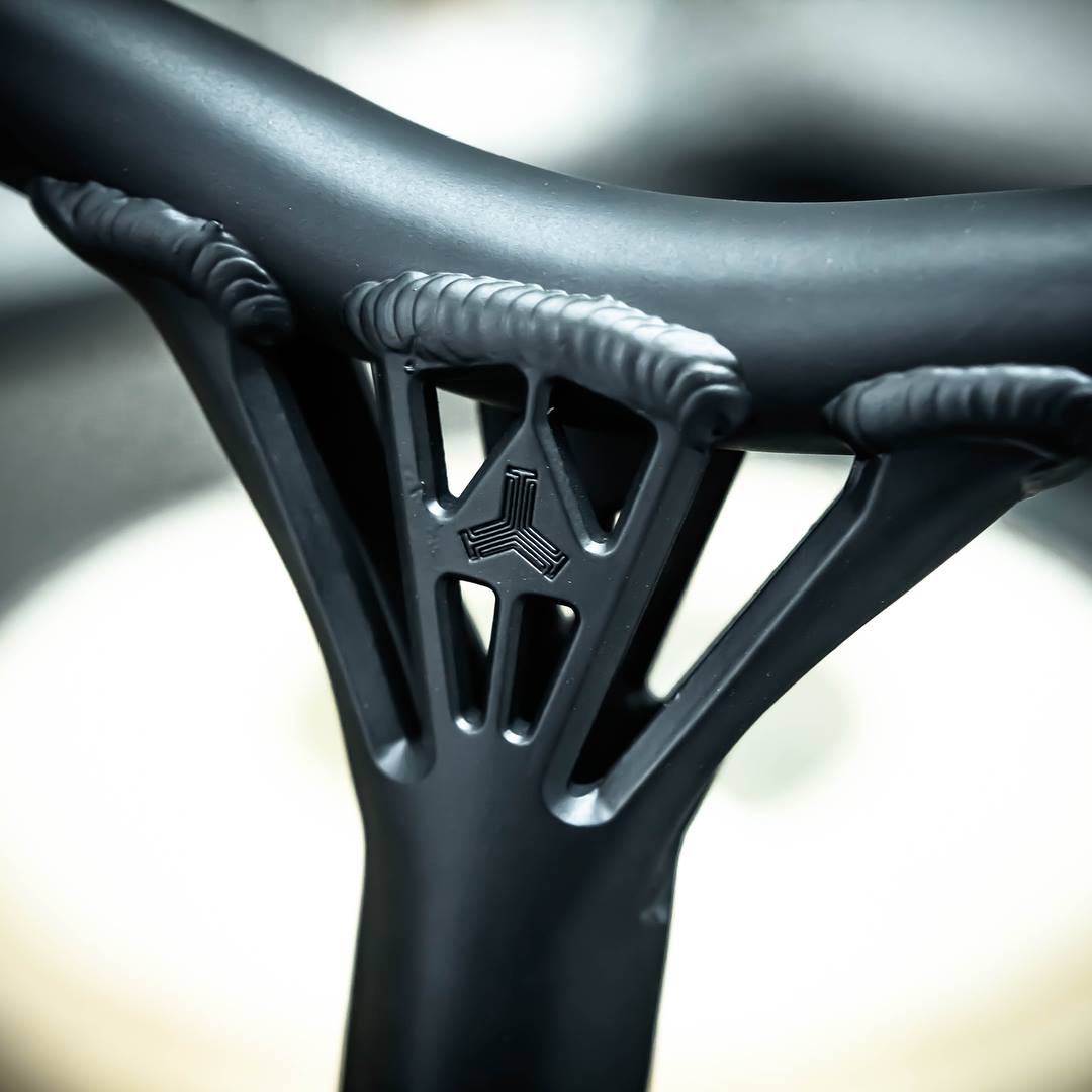 Triad Extortion Alloy Bars | Oversized | Anodised Satin Black