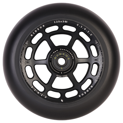 urbanArtt | Civic | 125 x 30mm Wheels | Black/Black