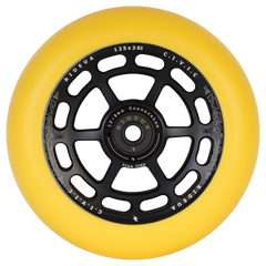 urbanArtt | Civic | 125 x 30mm Wheels | Black/Yellow