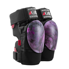 GAIN Protection | The Shield Hard Shell | Knee Pads | Purple Swirl