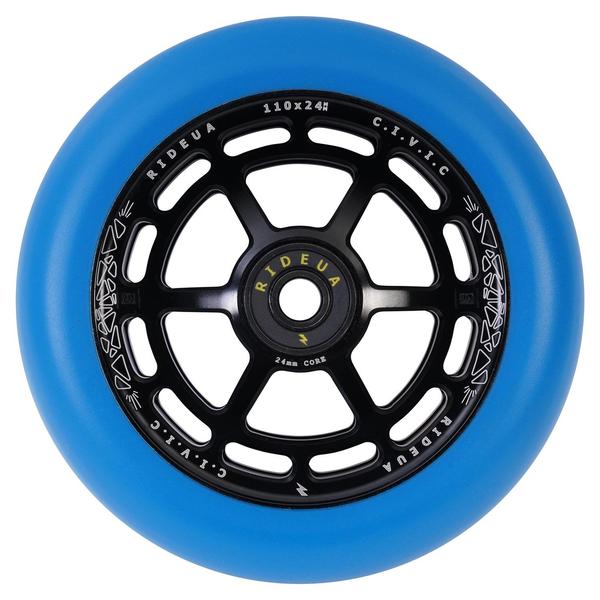 urbanArtt | Civic | 110 x 24mm Wheels | Black/Arctic Blue