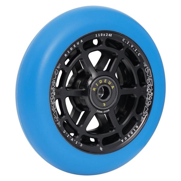 urbanArtt | Civic | 110 x 24mm Wheels | Black/Arctic Blue
